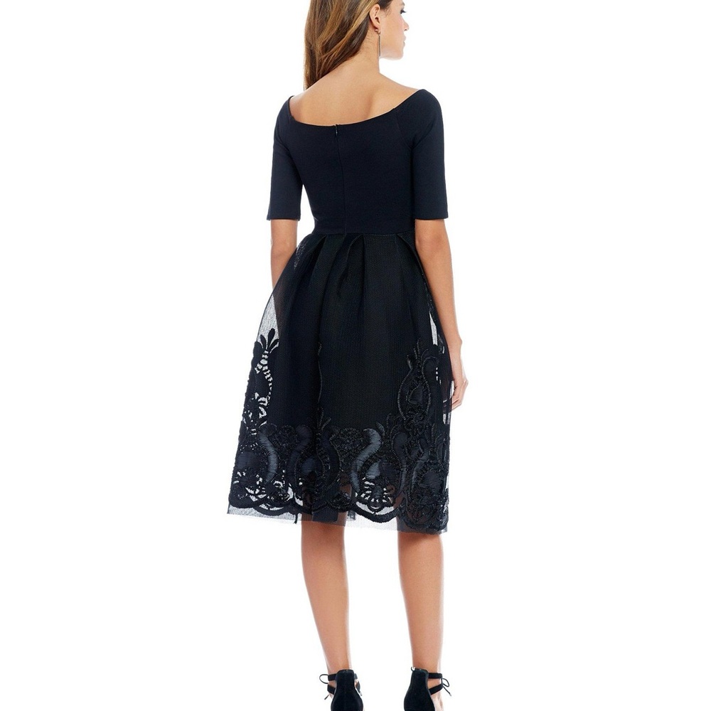 Narcisa Lang navy dress